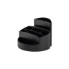 HAN 17468-13 RONDO KARMA Desk pen holder Eco black No. of compartments: 9