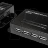 UA0252 USB 2.0 Cat.5 Extender max. 50m with 4-Port Hub