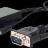 12.99.3117 VGA adapter, VGA plug to HDMI socket