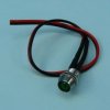 12V DC 5mm GREEN MET.KONTROLKA LED