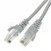 Patchcord UTP kat.6 kabel sieciowy LAN 2x RJ45 linka szary 1,5m ATEL