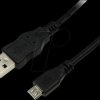 CU0058 USB 2.0 cable, USB-A/M to Micro-USB/M, black, 1 m