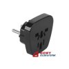 Adapter podr. wt.PL/gn.uniwers. J39-9 czarny Przejście złącze