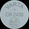 6430101401 Varta button cell battery, 3 V, 280 mAh, 24.5x3.0 mm