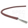 Kabel silikonowy SIF 180°C 1,5mm2 jednożyłowy brązowy 300/500V ciepłoodporny bezhalogenowy LSOH linka Basoglu