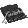 Wera 05004020001 8100 SA 10 Zyklop Metal Ratchet Set - 1/4" Drive - Imperial