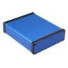1455L1201BU Hammond Blue Aluminium Instrument Enclosure 120 x 103 x 30.5mm