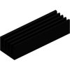 IC heatsink, (L x W x H) 26 x 8 x 6 mm, 26 K/W, black anodized, ICK SMD F 26 SA