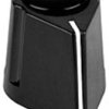 Pointer knob, 4 mm, plastic, black, H 14 mm, 427.411