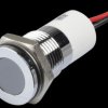 Q14F3CXXW12E Indicator LED, 12 V DC, 14 mm, wired, white/BrC