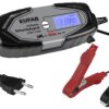 Eufab Intelligentes Batterieladegerät 6/12V 4A, auch für Lithiumbatterien 16647 Ładowarka, Prostownik automatyczny 12 V,