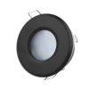 Oprawa sufitowa wodoodporna okrągła odlew czarna 471055 LED LINE