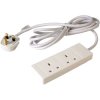 Mercury 429.767UK 2 Gang 13A Mains Extension Lead 3.0m