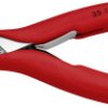 Knipex 35 11 115 dla elektroników i mechaników Szczypce płaskie proste stal narzędziowa 115 mm