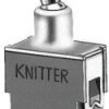 Przełącznik Wł.-wł. DPDT KNITTER-SWITCH Płytka drukowana długość przełącznika 6mm
