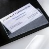Sigel VZ115 Business card pocket self-adhesive holds up to 100 cards