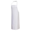 Cotton Bib Apron - White