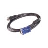 APC AP5261 APC KVM USB Cable - 25 ft (7.6 m) KVM cable Black