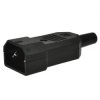 Wtyk AC IEC C14 zasil.komp. na kabel IEC