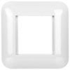 Kos45 Ramka Pojedyncza + Uchwyt Do Modułów 45X45 Biały 350446