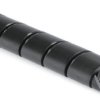 Cable bundle hose, bundle-Ø 5 to 20 mm, PE, black, 30 m, 161-43101