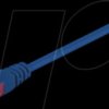 68452 Cat.6 U/UTP patch cable, CCA, blue, 2,0 m