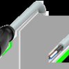 Sensor actuator cable, M12 cable socket, straight, A to open end, 4 pole, 2 m, PVC, gray, 4 A, 253347