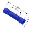 Łącznik kabla izolowany niebieski 1,5-2,5mm2 10szt
