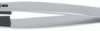 ESD Ceramic tweezers, uninsulated, antimagnetic, ceramic, 130 mm, 2AZJK.SA.0