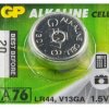Bateria alkaliczna AG13, A76, LR44, LR1144, 357A; GP
