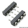 SL-104-T-19 Socket 4 Pin to PCB SIL4 SAMTEC