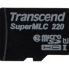 Karta Micro SD MicroSDHC, 8 GB Tak SuperMLC, Transcend USD220I -40 → +85°C
