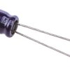 Kondensator 100μF 35V dc Radialny, Otwór przelotowy Panasonic roztaw: 2.5mm 6.3 (Dia.) x 11.2mm