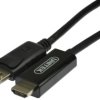 UNITEK PRZEWÓD DISPLAYPORT TO HDMI 1,8M, Y-5118CA