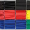 2103CA001 Heat-shrink tubing set – industrial grade 2:1, colourful,