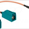 89664 HF cable, FAKRA Z socket > RP-SMA plug, 20cm