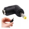 Adapter kątowy DC gniazdo 5.5X2.1 do wtyk 4.0X1.7 - Przejściówka