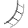 Łuk pionowy LPDWC400H50N wewnętrzny drabiny grubość blachy 2.0mm 459340 BAKS