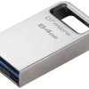 Kingston DataTraveler® Micro Pendrive USB Produkt nowy 64 GB srebrny DTMC3G2/64GB USB 3.2 Gen 1