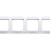 IMPRESJA Ramka poczwórna do łączników IP44 biała RH-4Y/00
