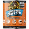 Gorilla Glue 3244031 Waterproof Coat & Seal Liquid Rubber Coating Black 946ml