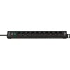 Listwa Zasilająca Premium Line 10 Gniazd, Kabel 3m 3x1,5mm Czarna, Brennenstuhl