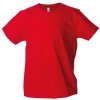 T-shirt, Czerwony, Bawełna 100%, XL, Krótki