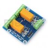 Moduł przekaźników DPDT 2 kanały - styki 1A/125VAC - cewka 12V