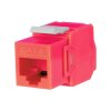 Moduł keystone UTP kat.6 beznarzędz czerwony NEKU