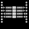 Robust, Quad Channel Isolator W/ Output Enable & 2 Reverse Channels