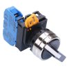 YW4S-2E10 22mm Metal Bezel 2 Position Maintained Selector Switch NO IP65 IDEC