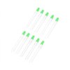 Dioda LED 3mm zielona - 10szt. - justPi