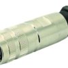 Łącze DIN Amphenol Industrial 6-pinowe, seria C091 Kabel Prosty M16 300 V 6 DIN EN 61076-2-106 7A IP67 Łącznik śrubowy
