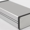 Aluminum enclosure, (L x W x H) 120 x 103 x 53 mm, natural, IP54, 1455NC2201